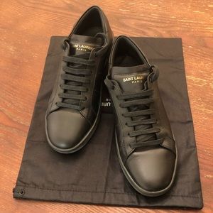 YSL classic leather sneakers